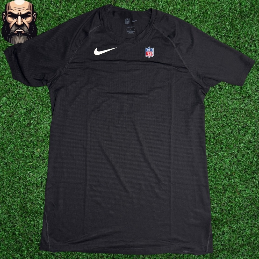 Nike Dri-Fit NFL Team Issued Black White CW6317-010 Men's Size L